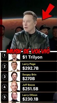 Why did Elon Musk become the first person who needs 1,000 people to count his money?