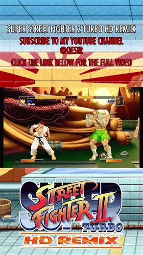 SUPER STREET FIGHTER 2 TURBO HD REMIX: RYU VS SAGAT SHORT