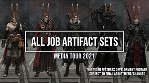 FFXIV: All Level 90 Job Artifact Gear - Media Tour 2021