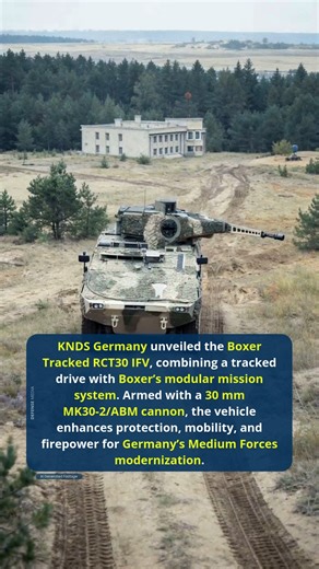 KNDS Germany Presents Boxer Tracked RCT30 IFV at Enforce Tac 2026 | Defense Media