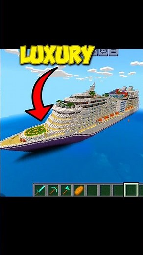 Millionaire Cruise Ship Minecraft🤑