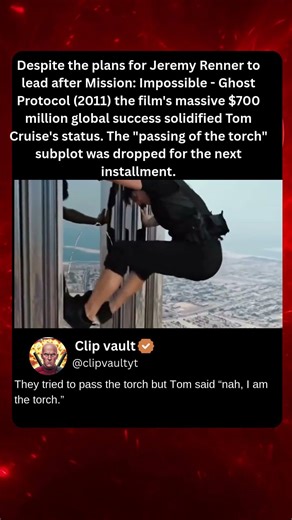 Tom Cruise WASN’T Supposed to Return After This 🎬