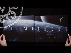 The art of Prometheus . Alien . Ridley Scott . Art Book (Complete Book Flip Through)