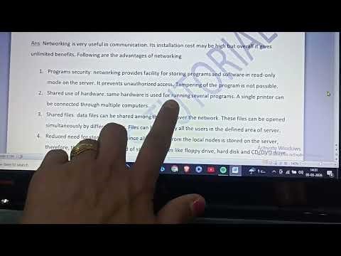 Computer Networks Chapter 1 # class 12 # JKBOSE 