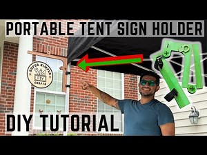 How to make Craft Show Store Sign Holder #diy #svgfiles #xtool #craftshow #signs #howto #howtomake