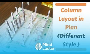 Mind Luster - Learn Column Layout Plan How to Place Columns in Building Plan Layout of Building Plan RCC Column