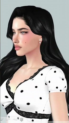 Meet Velisse 🤍 Beautiful Alpha CC Female Sim | The Sims 4 CAS Download