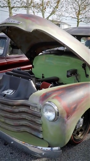 #1953 #3100 #chevy #chevytrucks #v8 #prostreet #restomod #chevrolet #truck #pickuptruck #trucks