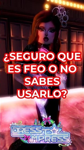 ❄️ ¿SEGURO QUE ES FEO? ❄️ en DRESS TO IMPRESS EN ESPAÑOL #dresstoimpress #dti #roblox