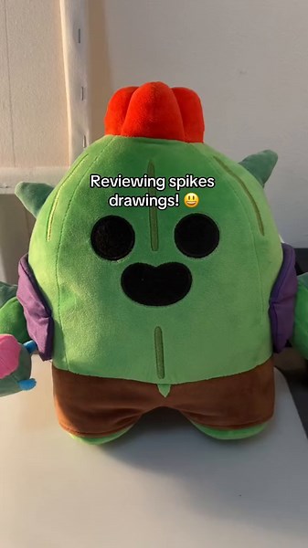 Spike Plush Arts and Brawl Stars Toy Unboxing