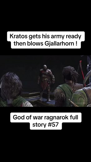 Kratos Gathers Army for Ragnarok Battle in Epic God of War Scene