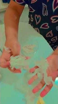 how I make paper slime #satisfying #slime