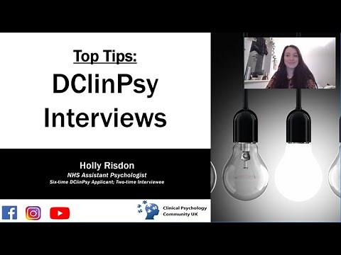 Top Tips for DClinPsy Interviews