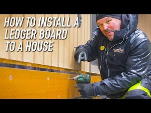 Mastering the Technique of Mounting a Ledger Board