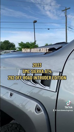 BRAND NEW... 2023 GMC SIERRA AT4 Z92 OFF ROAD INTRUDER