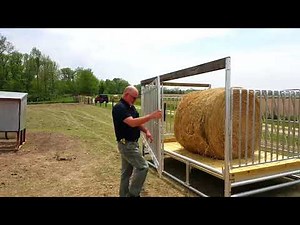 Klene Pipe Big Square Bale Feeder For Horses and Cattle - www.klenepipe.com