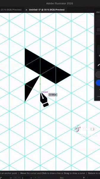 Design Professional Geometric Logos 🔥 Base logo grids help you build geometric, consistent, minimal logos ⭐️ Use this logo grid system to make your logos look more professional, instantly. With GridIt, you can generate square, isometric, hexagon, and golden ratio grids in one click ⚡️ No more hacking Illustrator to create these grids manually ❌ How it works: 1️⃣ Create your logo, then open Akrivi GridIt inside Adobe Illustrator 2️⃣ Click the Base Grid Generator tool 3️⃣ Choose your preferred lo