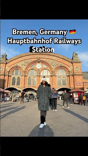 Bremen, Germany 🇩🇪 | First time at Bremen Hauptbahnhof | #travel #bremen #germany #historicgermany