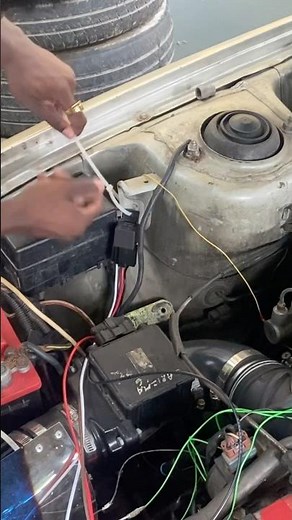 Radiator Fan Switch Install (part 1)