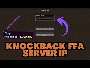 Minecraft Knockback FFA Server IP Address