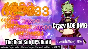 Kuki Shinobu 1700 EM So Satisfying – The Best Build With Klee 30k DMG Per S – New Meta Team?