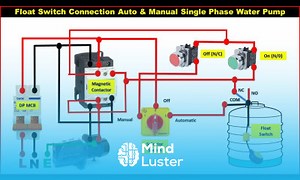 Mind Luster - Learn Float Switch Wiring Diagram for Single Phase Water Pump Float Switch Connection