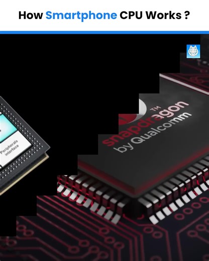 How Smartphone CPU Works . #fblifestyle #3DAnimation #engineering #LifeAda #viralvideo | LifeAda