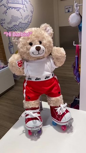 Our Barbie collection is here for the new upcoming Barbie movie in theaters July 21st! @Build-A-Bear @Barbie Movie @barbie #barbie #barbiegirl #barbiedoll #barbieworld #newbarbiemovie #buildabearworkshop #buildabear #beldenvillagemall #buildabeartiktok #buildabearworkshopclothes