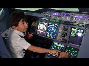 Etihad Airways Lets 6-Year-Old Prodigy Be Pilot for a Day