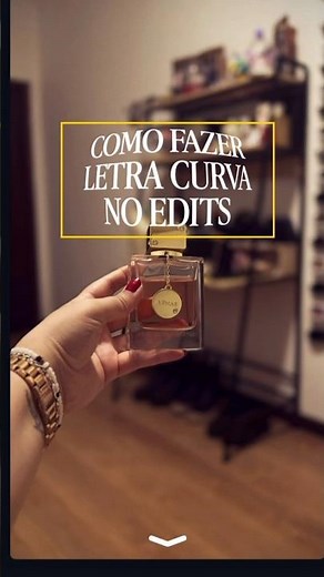 Como fazer letra curva no edits em 15s #seinscreve #edits #shorts #instagram