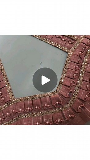 Blouse Designing | Women Wear & Stitching | Stitching of Blouse designs. Find the complete video tutorial of Stitching back neck design of the blouse in our facebook page "Blouse... | Instagram