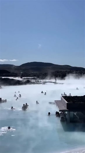 Head to our in-water bar to enjoy a drink with your admission. Refreshment is just a swim away💧 #BlueLagoonIceland #Iceland | Blue Lagoon Iceland