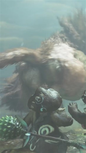 This Monster In MHW poops on its enemies