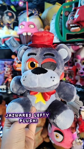 The new Jazwares Lefty plush! #fnaf #jazwares #fnafmerch