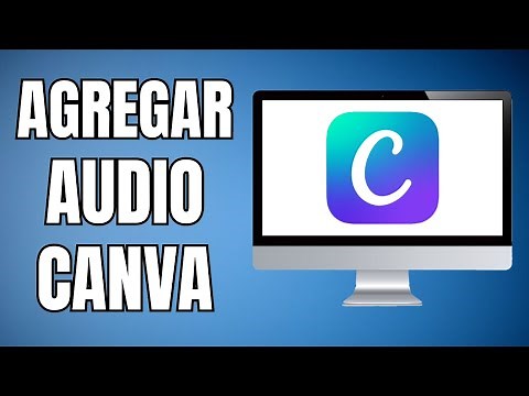 Como agregar audio en canva (Para principiantes)