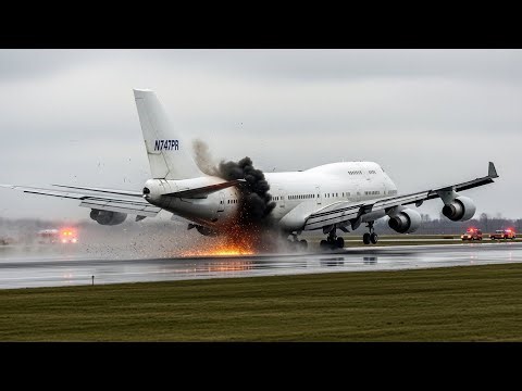 60 Shocking Plane Crashes & Pilot Mistakes Caught on Camera | Aviation Disasters You Won’t Believe!