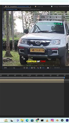 How to create this cool car effect in after effects #aftereffects t #vfx #motiongraphics