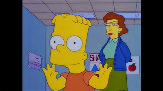 'Added extra clap; not college material.' (S9 E3 - 'Lisa's Sax') | The Simpsons & Futurama Best Moments