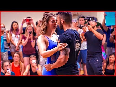 Layssa Liebscher & Arthur Santos - Improvised Zouk Dance at the 2017 New York City Zouk Festival