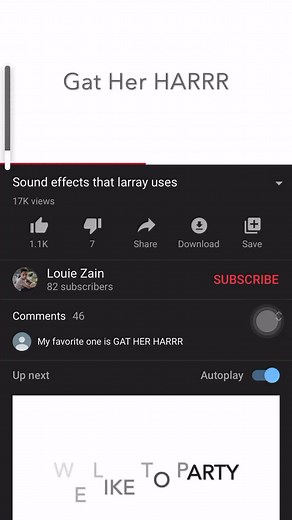 🐒 (@mypetrockisthebestrock)’s video of larray sound effects