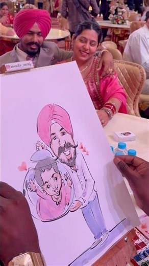 Live Caricature Drawing 🎨 | Turning Faces into Funny Art 😂