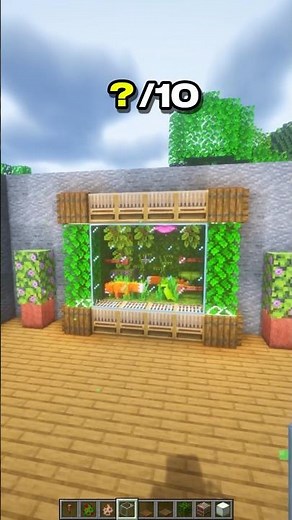 How to Make a Pet Terrarium in Minecraft – Pet Decoration | CupSapling #minecraft #shorts #pets