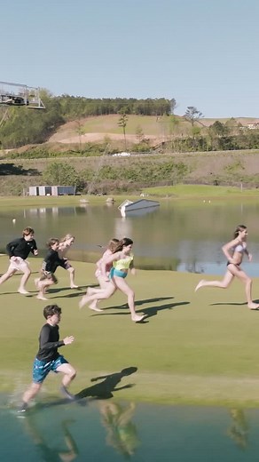 It’s official! 🎉 The Terminus Aqua Park is open for the season!! ☀️🌊 Grab one of our hour passes or host a party with us today!! 🙌 | Terminus Wake Park