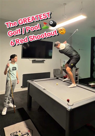Golf Meets Pool: The Ultimate 6-Red Shootout Challenge