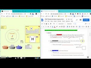 PhET: Build An Atom Simulation Tutorial