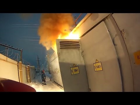 Russian Electrical Explosion, Electrical fire, High voltage ⚠ ⚠ ⚠