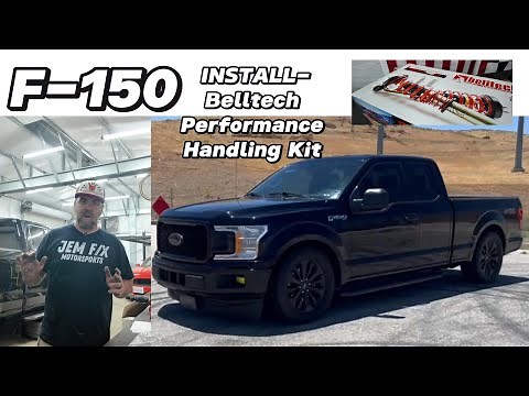 F 150 (lowering kit) Belltech Performance Handling Kit Install