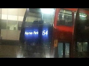 *[BLIND CHANGE]* - *'Route 154 - West Croydon Bus Station'* - *'Route 154 - Sutton Green.'*