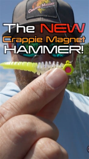 Did you know Crappie Magnet has a new bait? The Hammer is a larger version of the Crappie Magnet, featuring a ribbed body to help displace water and attract big fish! Learn more about these awesome new baits at https://troutmagnet.com/crappiemagnethammerkit.html #CrappieMagnet #Hammer #Crappie #Fishing #CrappieFishing | Crappie NOW