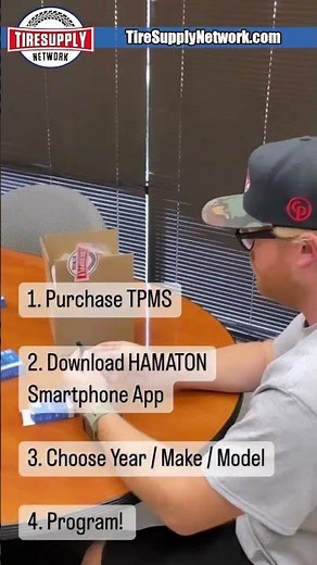 Use Your iPhone or Android to Program Hamaton HTS-A78ED U-Pro Hybrid NFC TPMS Sensors #shorts